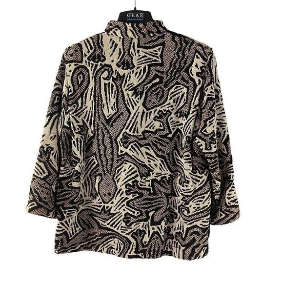 Maxson Tapestri Vintage Full Zip Frog Gecko Jacket One Size Cotton USA - Picture 2 of 7